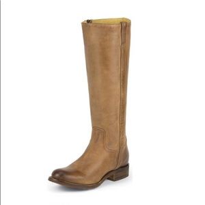 Justin Fashion round tie equestrian boot
